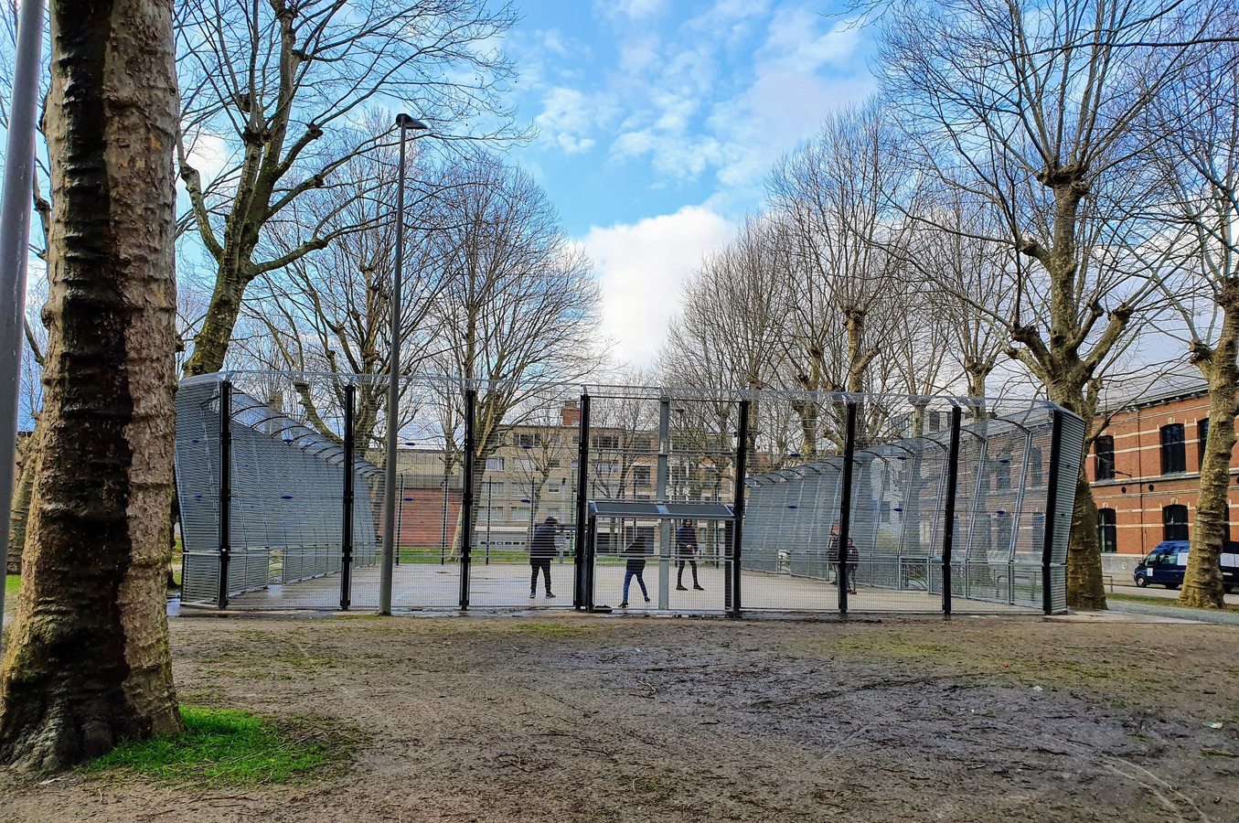 Voetbalveld